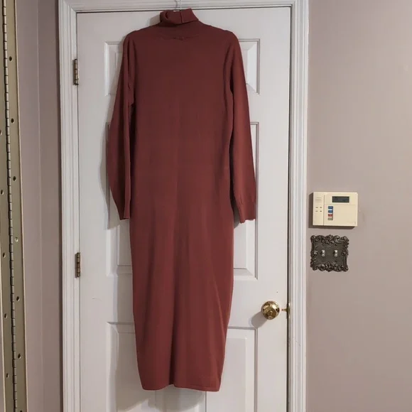 NWT - Express Sweater Dress - Deep Blush - Picture 4 of 6